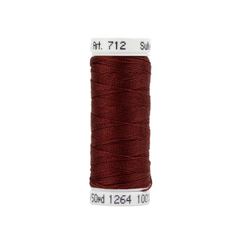 Sulky 12 wt Cotton Petites Thread #1264 Cognac - 50 yds