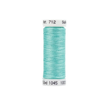 Sulky 12 wt Cotton Petites Thread #1045 Light Teal - 50 yds