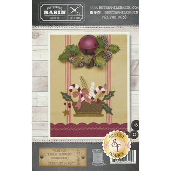 Vintage Table Runners thru the Year - December - Pattern