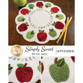  Simply Sweet Mats - September - Wool Kit