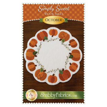Simply Sweet Mats - October - Pattern