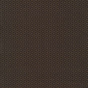 Kimberbell Basics 8254-A Brown Connected Stars by Kim Christopherson for Maywood Studio
