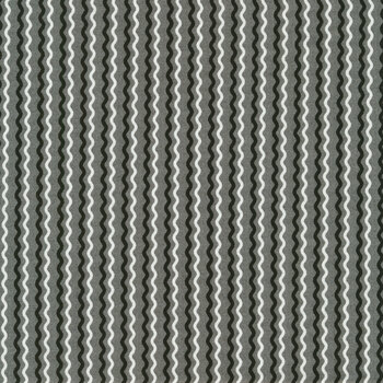 Kimberbell Basics 8255-K Gray Wavy Stripe by Kim Christopherson for Maywood Studio