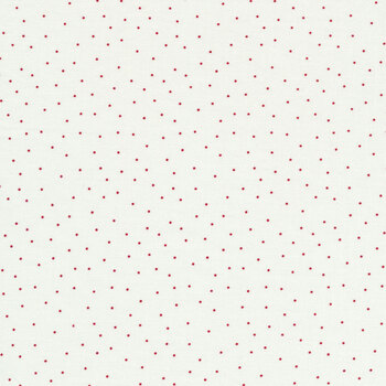 Kimberbell Basics 8210-WR White/Red Tiny Dots by Kim Christopherson for Maywood Studio