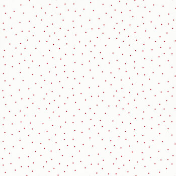 Kimberbell Basics Refreshed MAS8210-WR White/Red Tiny Dots from Maywood Studio