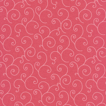 Kimberbell Basics 8243-PP Pink Tonal Scroll by Kim Christopherson for Maywood Studio