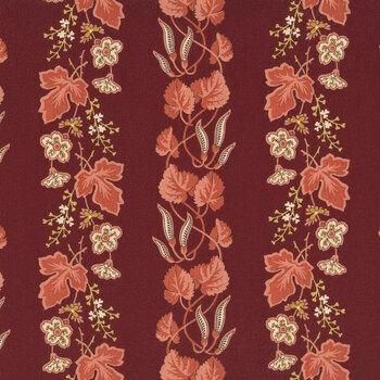 Super Bloom 9447-E Bleeding Heart Currant by Edyta Sitar for Andover Fabrics