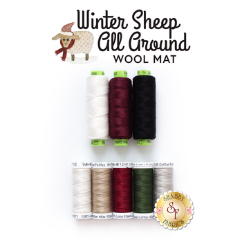Winter Sheep All Around - 8pc Thread Set