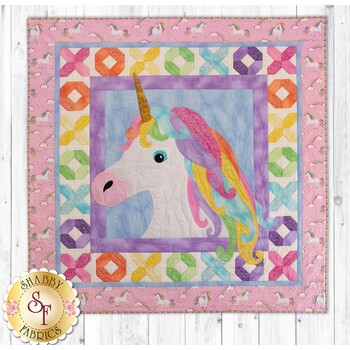 Wall Hanging - Unicorn Kisses - SAMPLE