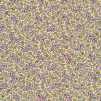 Anastasia 4247-G Lavender Cream by P&B Textiles