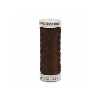 Sulky 40 wt Rayon Thread #1059 Dk. Tawny Brown - 250 yds