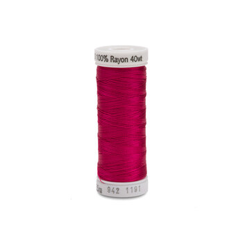 Sulky 40 wt Rayon Thread #1191 Dk. Rose - 250 yds