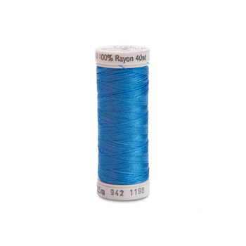 Sulky 40 wt Rayon Thread #1196 Blue - 250 yds