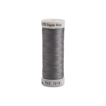 Sulky 40 wt Rayon Thread #1219 Gray - 250 yds
