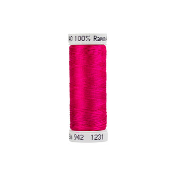 Sulky 40 wt Rayon Thread #1231 Med. Rose - 250 yds