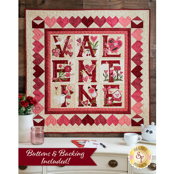 Sweet Valentine BOM - Laser Cut Applique - Full Kit