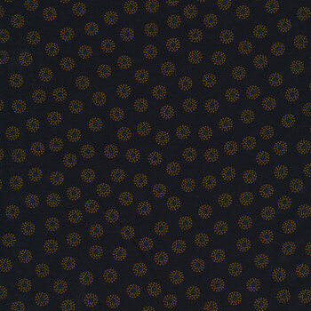 Ebony & Onyx 6997-99 Clustered Dots Black by Henry Glass Fabrics