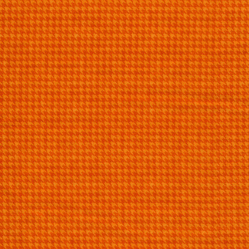 Houndstooth Basics 8624-36 Tangerine by Henry Glass Fabrics