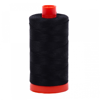 Aurifil Cotton Thread A1050-2692 Black - 1422yds