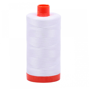 Aurifil Cotton Thread A1050-2024 White - 1422yds