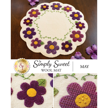  Simply Sweet Mats - May - Wool Kit