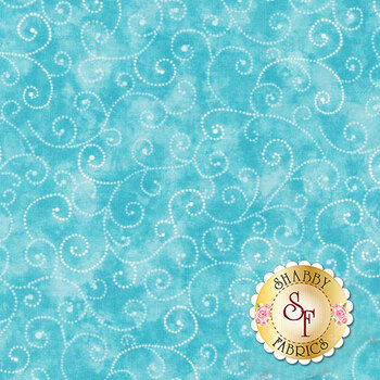 Marble Swirls 9908-74 Turquoise By Moda Fabrics