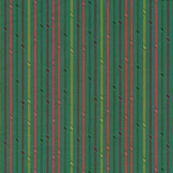 Better Not Pout 10177-54 Candy Stripe Turquoise by Nancy Halvorsen for Benartex Fabrics