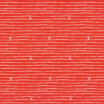 From the Heart C10054-Red Stripes by Riley Blake Designs