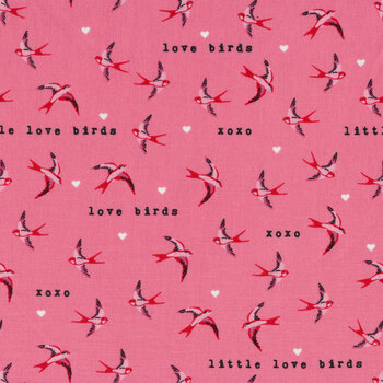 Valentine's Day Digital Papers with Lovebirds Conversation Hearts – Your  Paper Stash