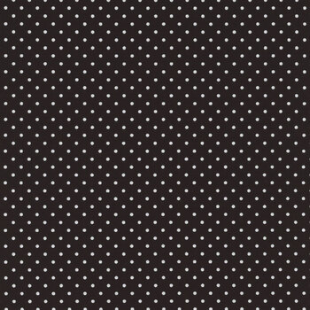Swiss Dot C670-110 BLACK by Riley Blake Designs REM #3