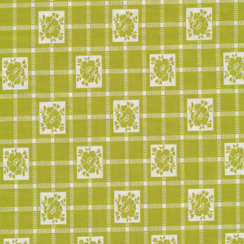 Shine On 55212-16 Check Green by Bonnie & Camille for Moda Fabrics
