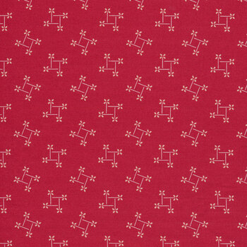 Sweet 16 9589-R Red Pinwheel by Edyta Sitar for Andover Fabrics