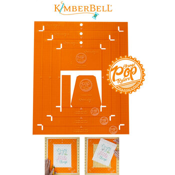 Kimberbell Orange Pop Ruler - Rectangle Set