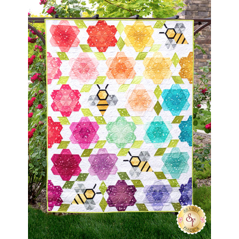 Bumblebee Blossoms Quilt Kit