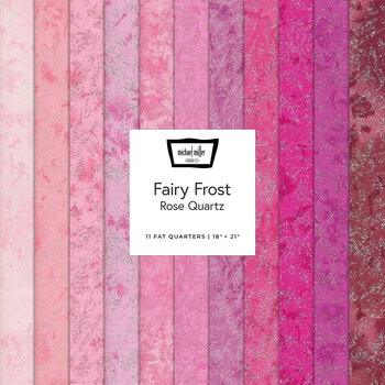 Fairy Frost  11 FQ Set - Rose Quartz Set by Michael Miller Fabrics