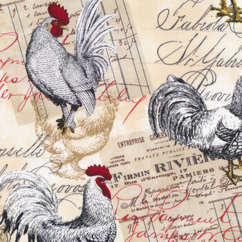 French Country C8144-Natural by Timeless Treasures