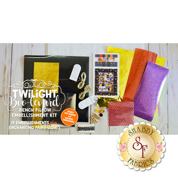  Twilight Boo-levard Bench Pillow Embellishing Kit