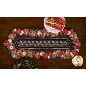 Easy Striped Table Runner Kit - Cardinal Noel