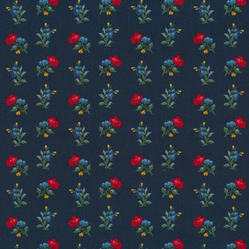 Camilla 52340-3 Navy by Whistler Studios for Windham Fabrics