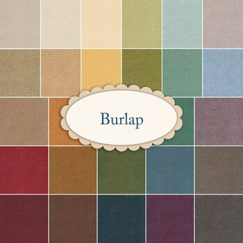 Burlap Basic  26 Fat Eighth Set by Benartex Fabrics