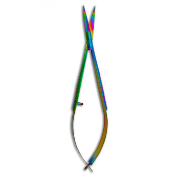 EZ Snip Titanium Scissors - Curved Blade - Multi Color