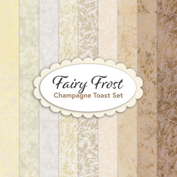 Fairy Frost  9 FQ Set - Champagne Toast Set by Michael Miller Fabrics