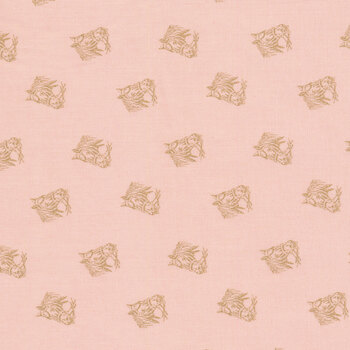 Secret Stash - Warms 8627-E Pink Painted Pony by Edyta Sitar for Andover Fabrics