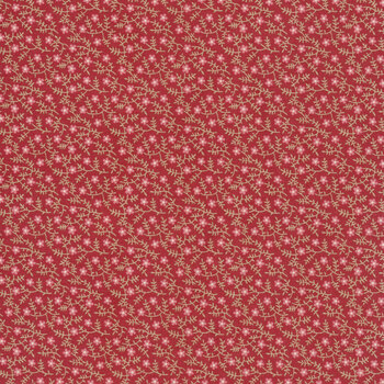 Secret Stash - Warms 9558-R Red Primrose by Edyta Sitar for Andover Fabrics
