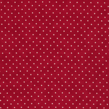 Moda Essential Dots 8654-101 Country Red by Moda Fabrics REM
