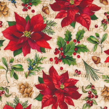 Old Time Christmas DP24136-12 by Northcott Fabrics