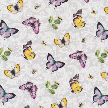 Scented Garden DP23969-91 by Deborah Edwards for Northcott Fabrics