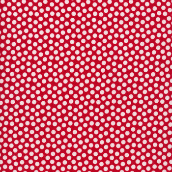 Snow Place Like Home Flannel F5704-80 Red Dots by Sharla Fults for Studio E Fabrics