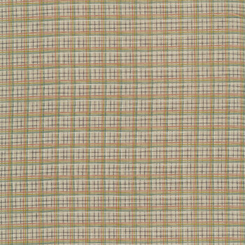 All For Christmas 2673-66 Sage Check by Anni Downs for Henry Glass Fabrics REM