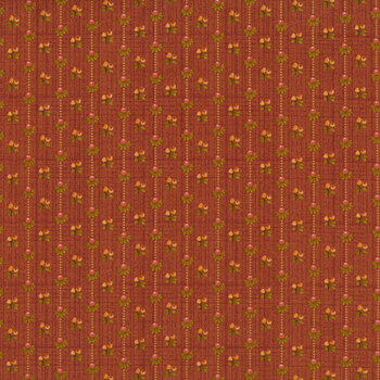 Hello Fall 2695-35 Pumpkin Bud Stripe by Hannah West for Henry Glass Fabrics REM
